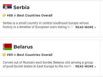 Srbija najgore mjesto za život na svijetu! Uz Bjelorusiju