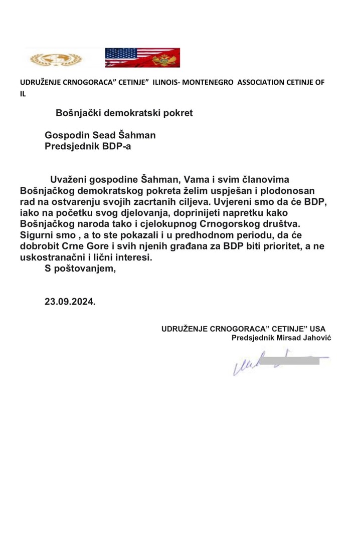 Šahman: Bošnjačka dijaspora podržava BDP - slika 3