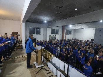 Kandidati BHI KF dočekani ovacijama u Klopču