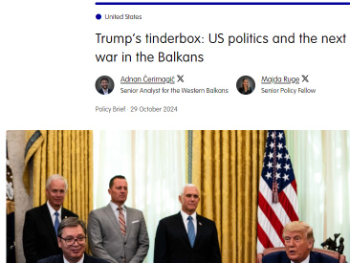 Analiza: Hoće li Trump donijeti rat u Bosni i na Kosovu?