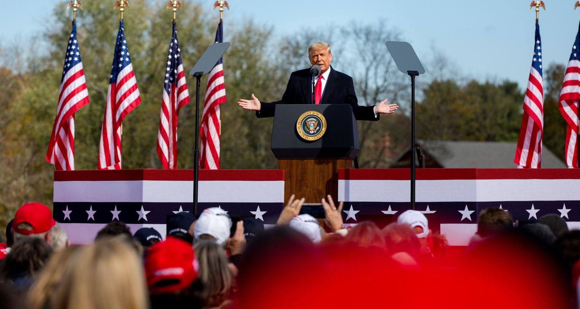 Trump proglasio pobjedu: "Hvala vam. Ovo je jako, jako lijepo" - slika 1