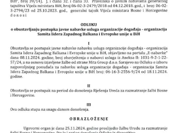 NEVIĐENI SKANDAL! Vlast krade i kad zove lidere EU u goste