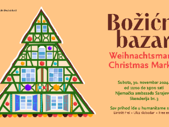 Božićni bazar 30. novembra u Njemačkoj ambasadi