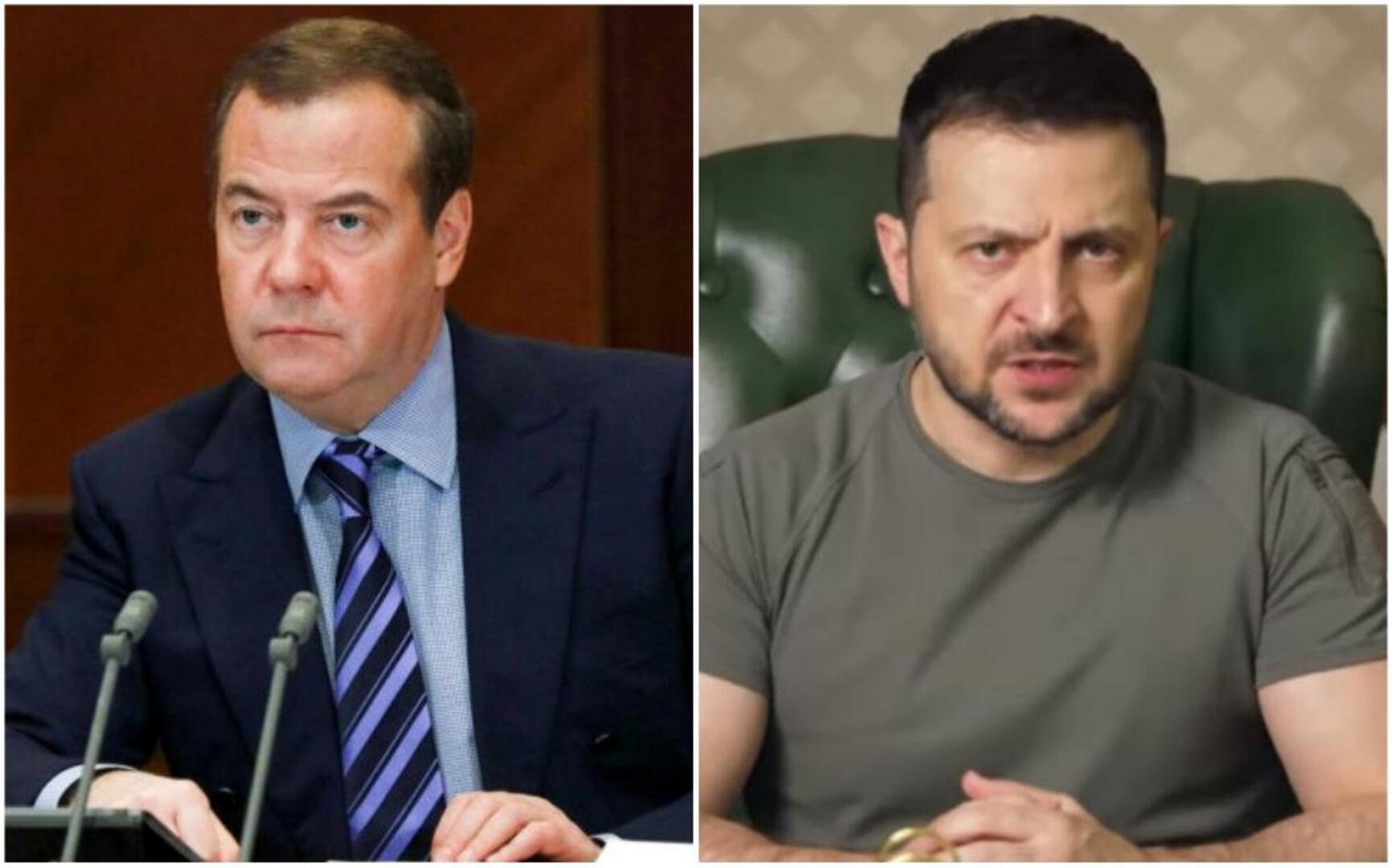 Medvedev: Zelenski je krvavi klovn - slika 1