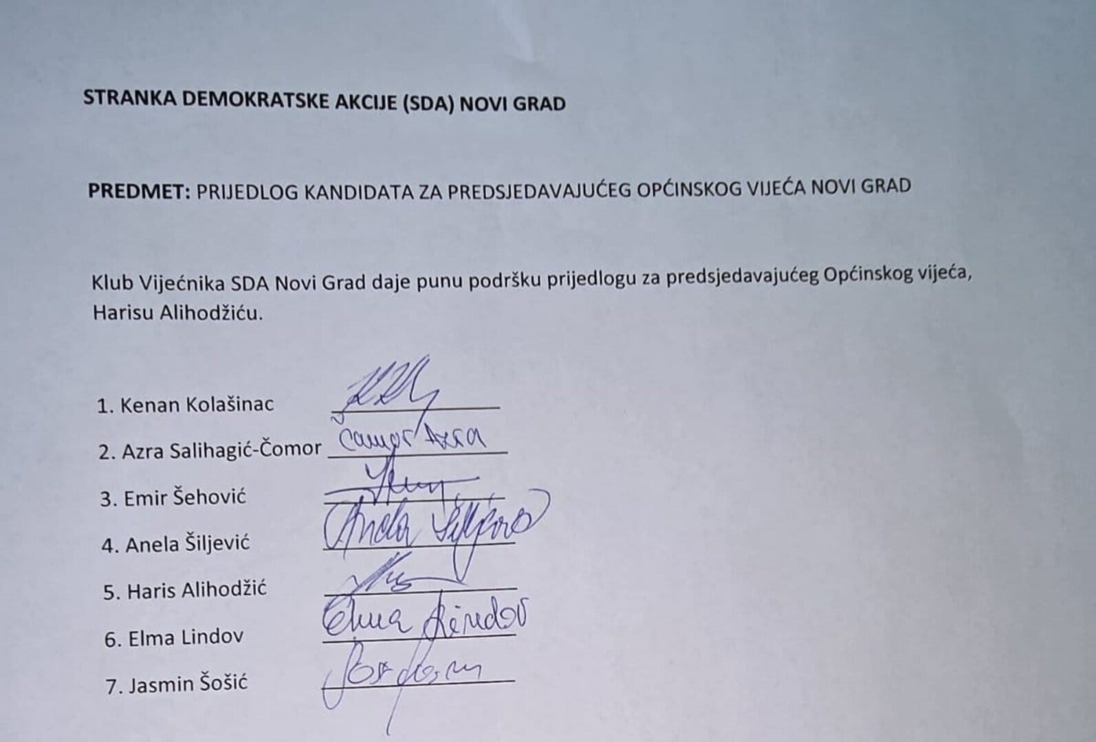 Sve veća svađa između SDA i S BiH u Novom Gradu - slika 1