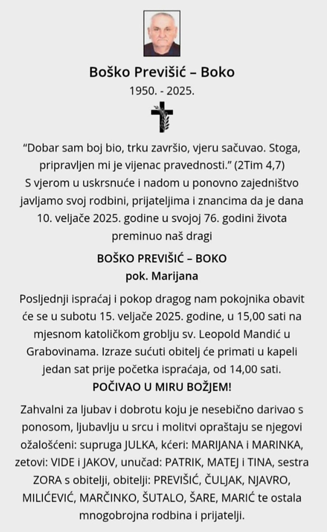 Krep'o je ratni zločinac Boško-Boko Previšić... - slika 2