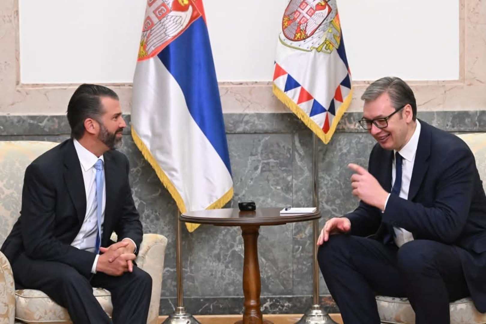 Vučić razgovarao sa Trampom mlađim: Istakao sam značaj odnosa i saradnje sa SAD  - slika 5