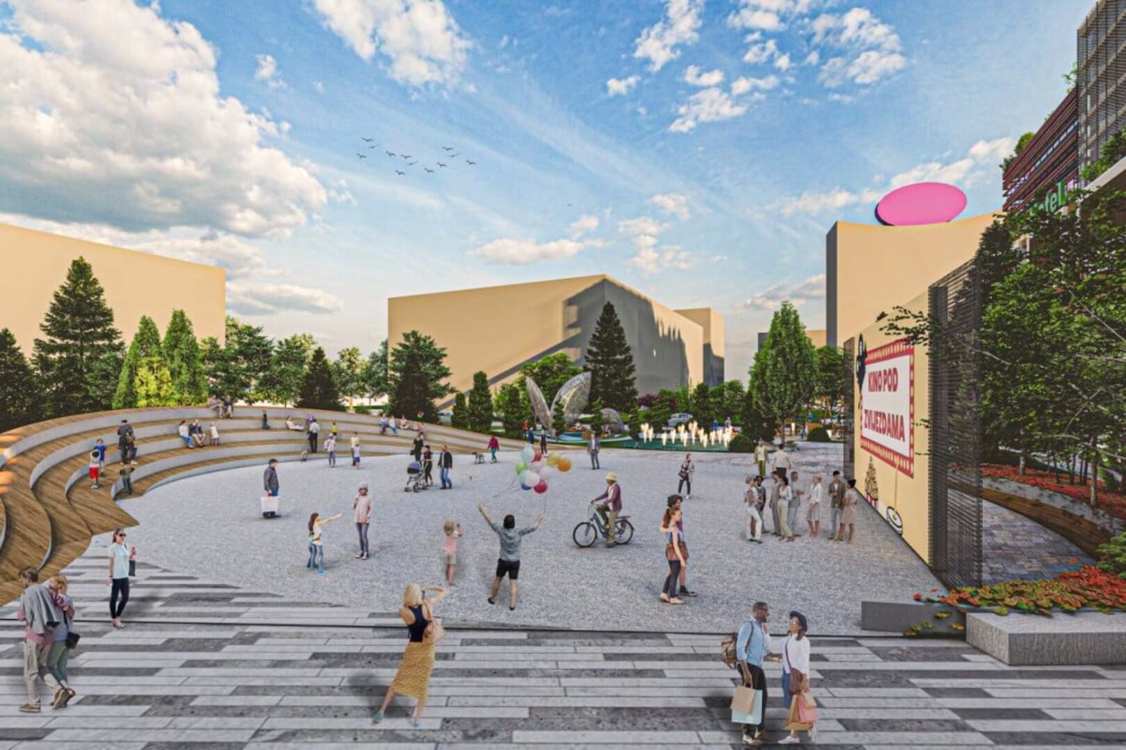 Pogledajte kako bi trebao izgledati multifunkcionalni trg s parkom oko WTC-a u Sarajevu - slika 4