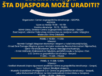 Geopol organizira veliku konferenciju s dijasporom