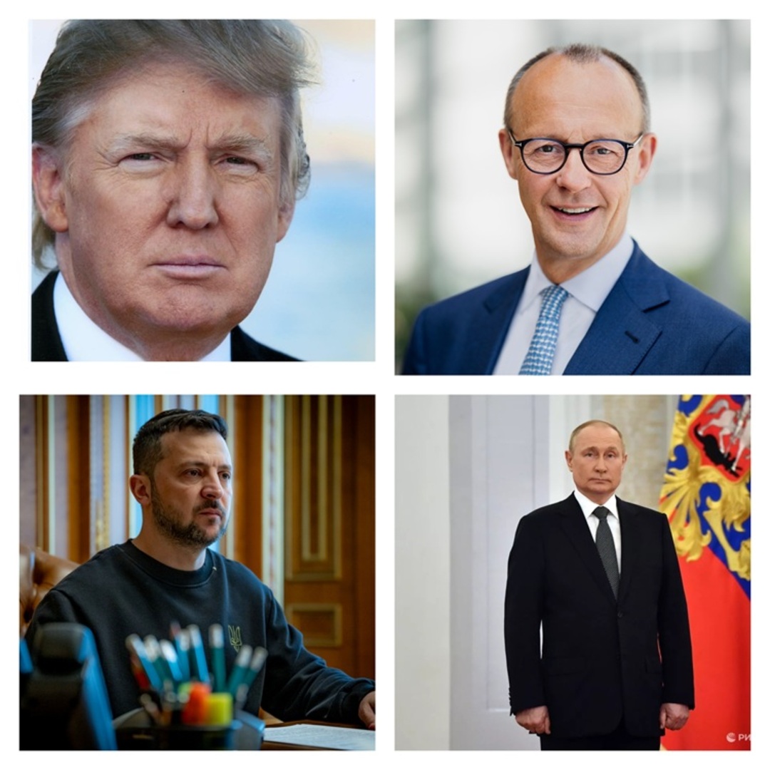 Trump i Zelenski na samitu s evropskim liderima prije Aljaske - slika 1