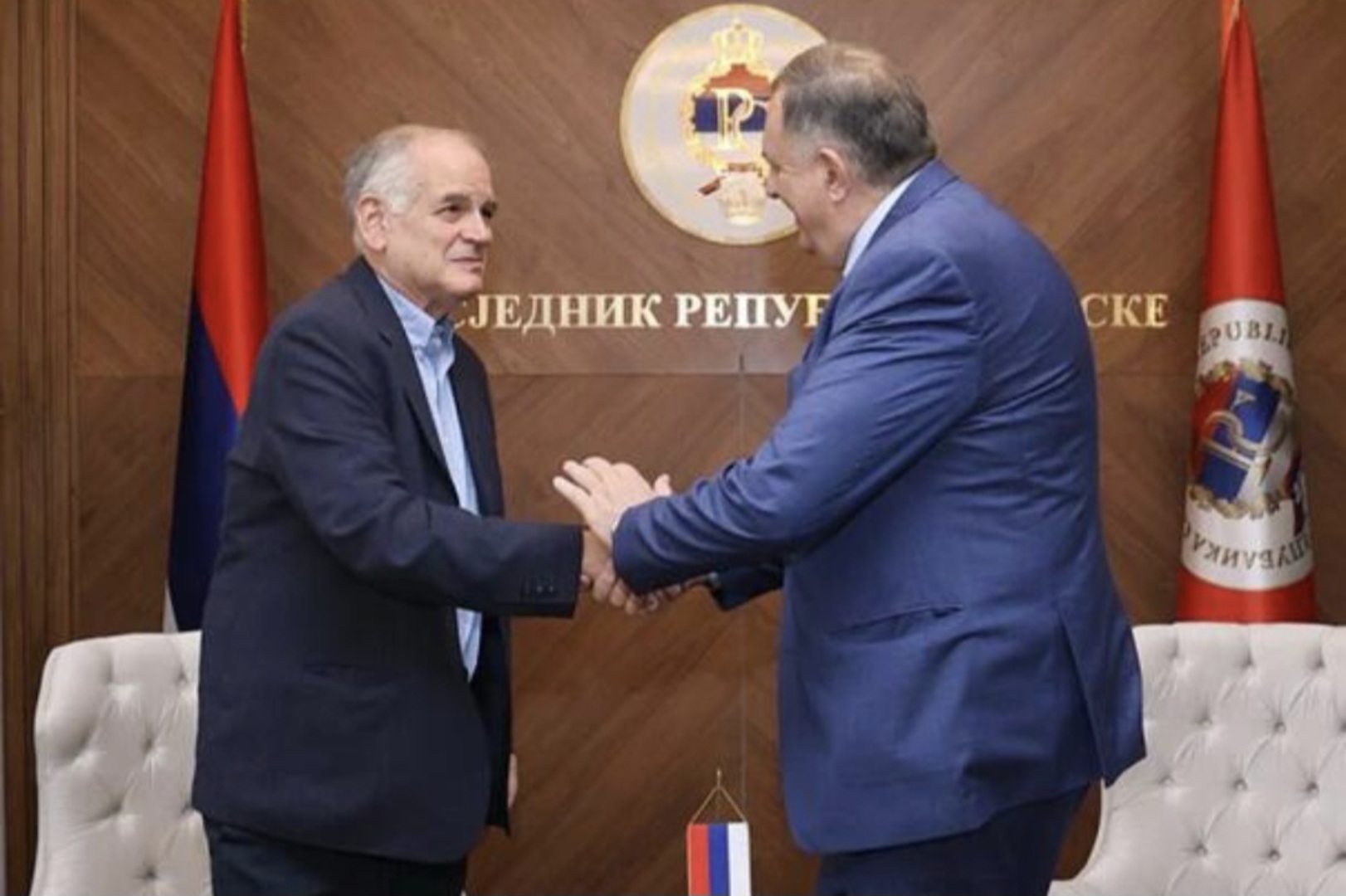 Dodik dočekao brata Netanyahua u Palati predsjednika Rs-a - slika 1