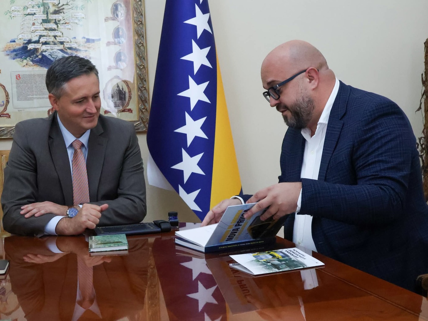 Bećirović razgovarao s ministrom Štetom o podršci infrastrukturnim projektima - slika 1