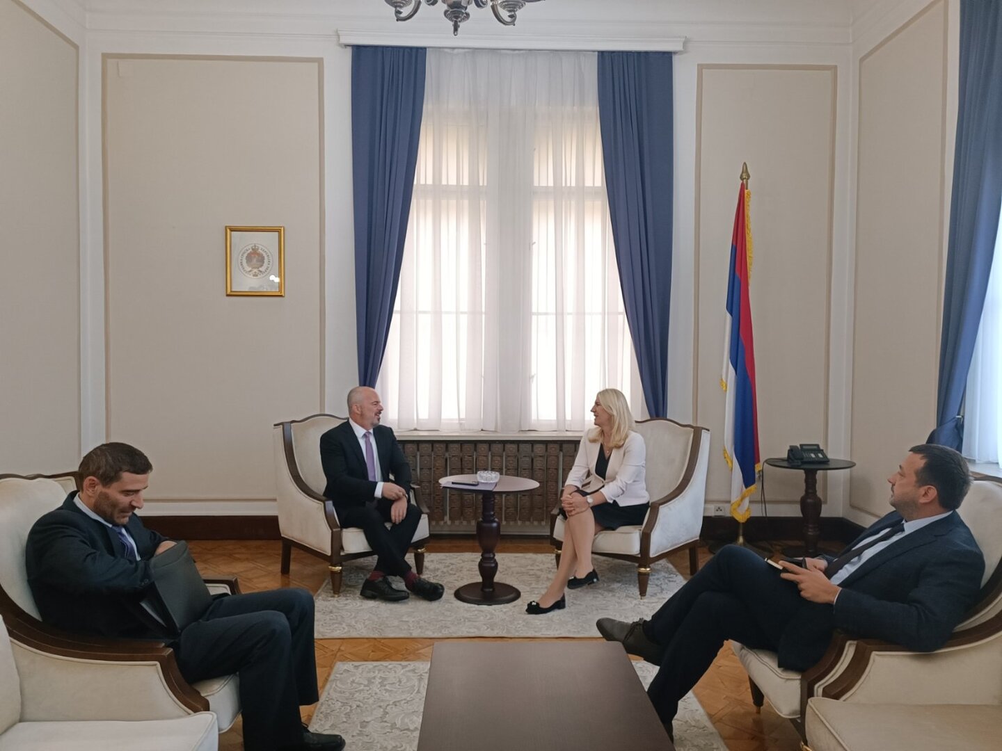 Cvijanović razgovarala s otpravnikom poslova ambasade SAD - slika 1