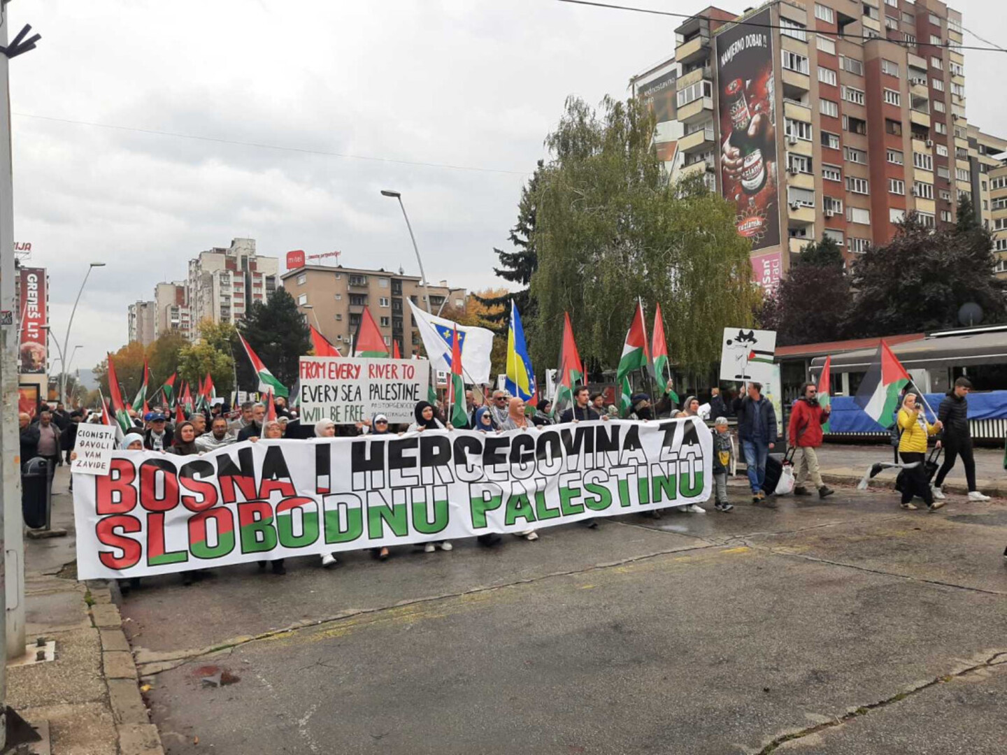 Šetnja za Palestinu u Zenici – „Primirje je početak, sloboda je cilj“ - slika 1