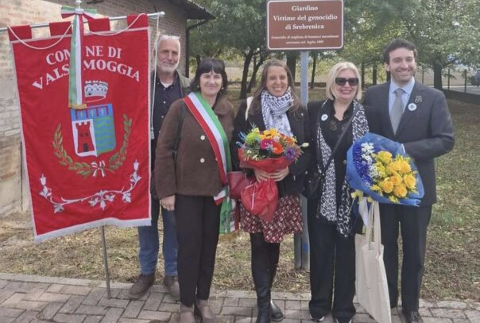 U italijanskoj Valsamoggiji otvoren park "Žrtve genocida u Srebrenici" - slika 1