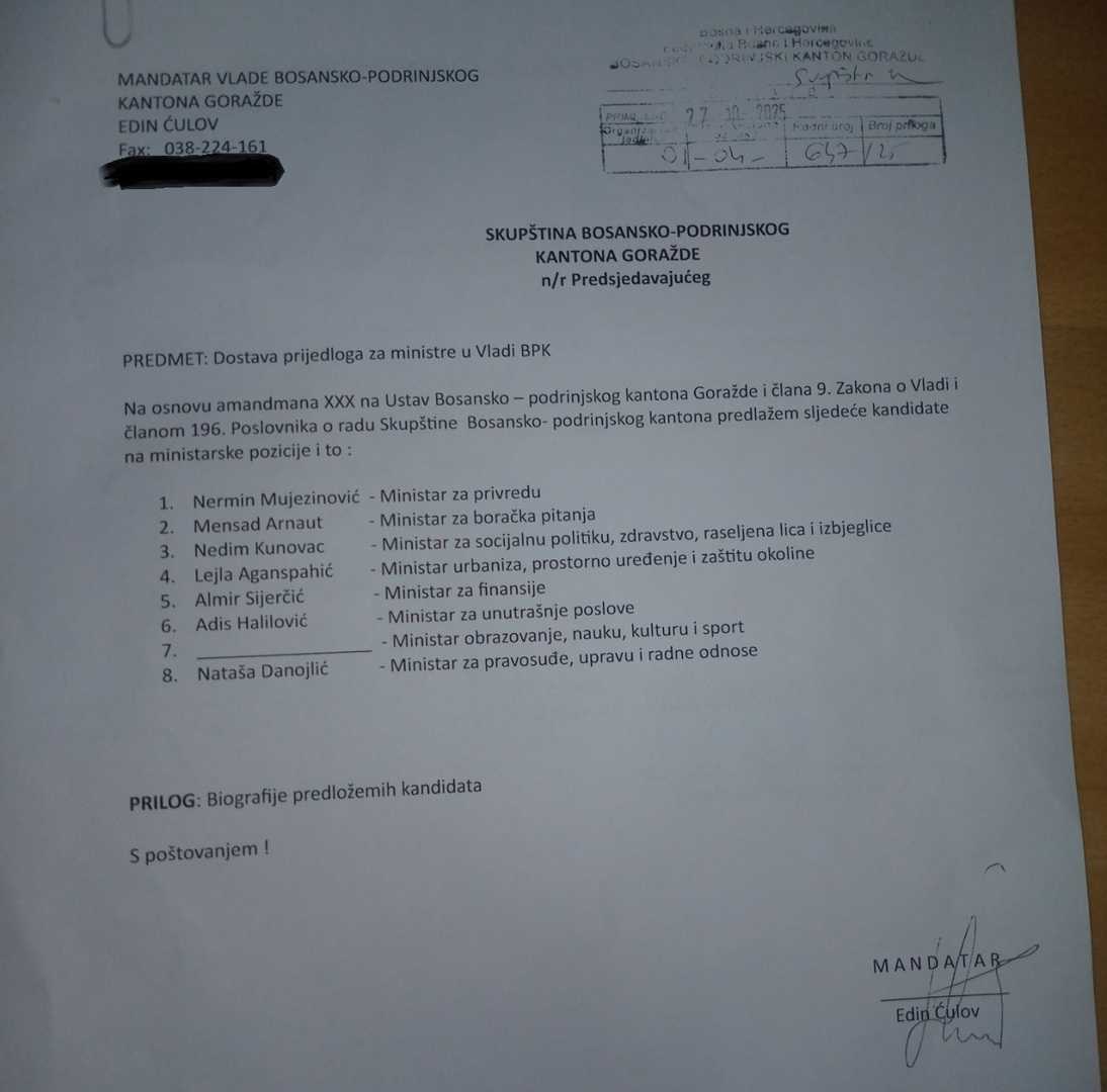 Ovo su kandidati za ministre u novoj Vladi BPK - slika 1