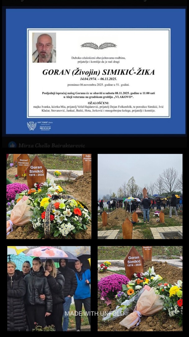 Zlatko Miletić objavio dirljiv in memoriam svom saborcu - slika 1
