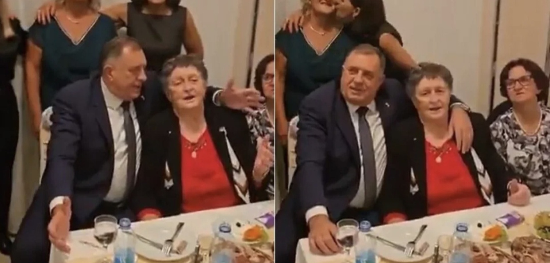 Milorad Dodik zapjevao s majkom na veselju - slika 1