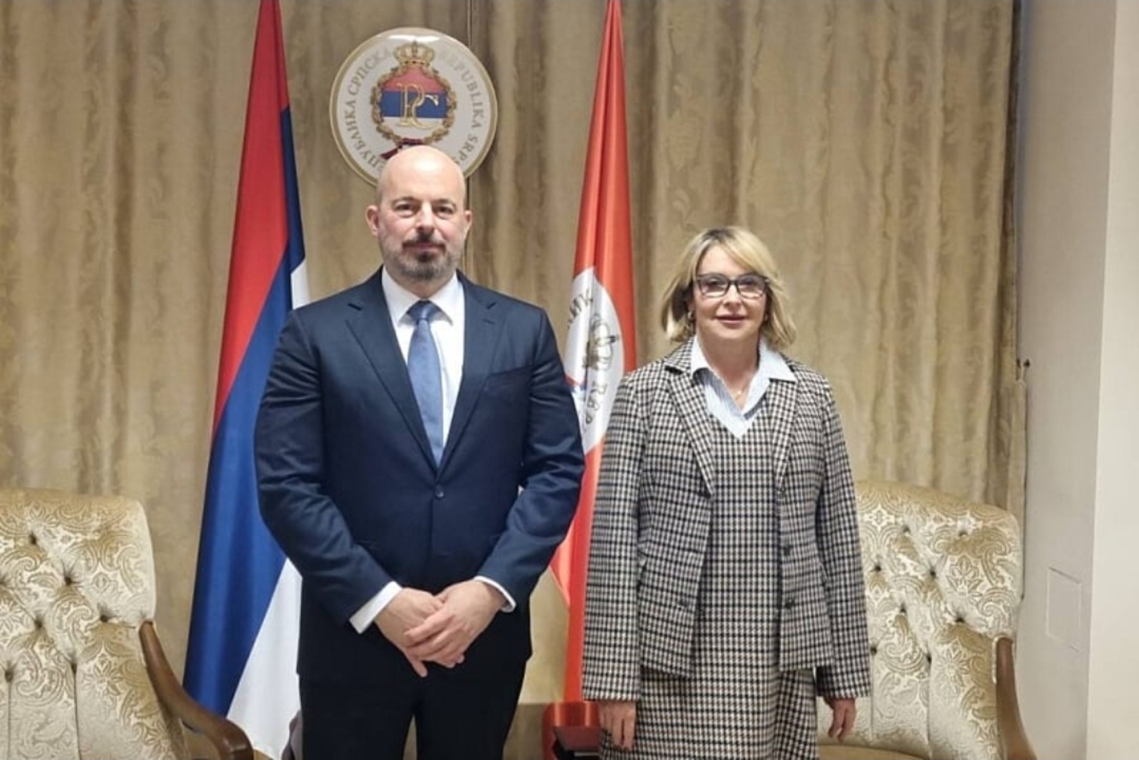 Američki zvaničnik u palati predsjednika Rs-a, ugostila ga Ana Trišić-Babić - slika 1