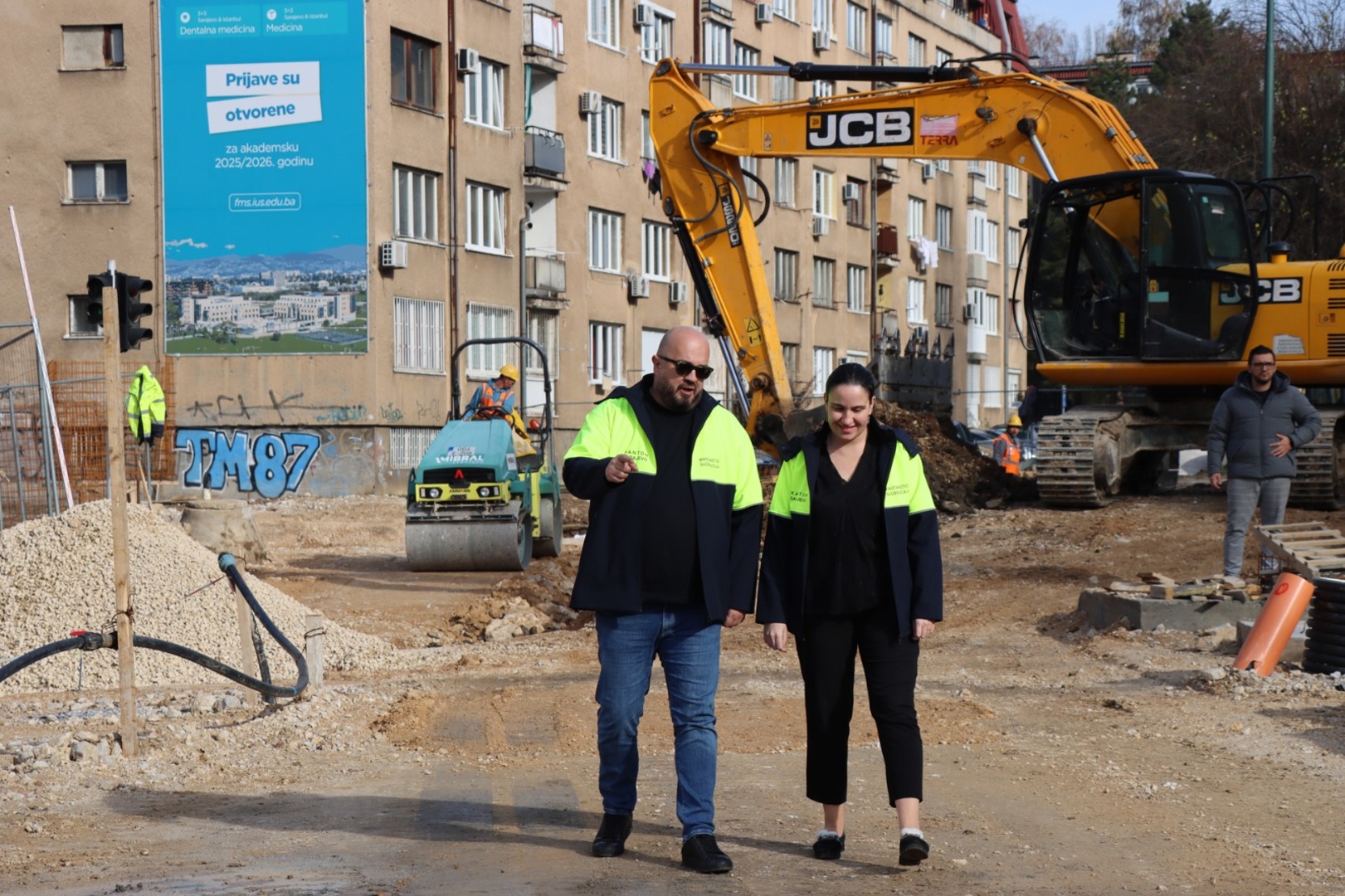 Šteta i Karić obišli gradilište Južne longitudinale - slika 17