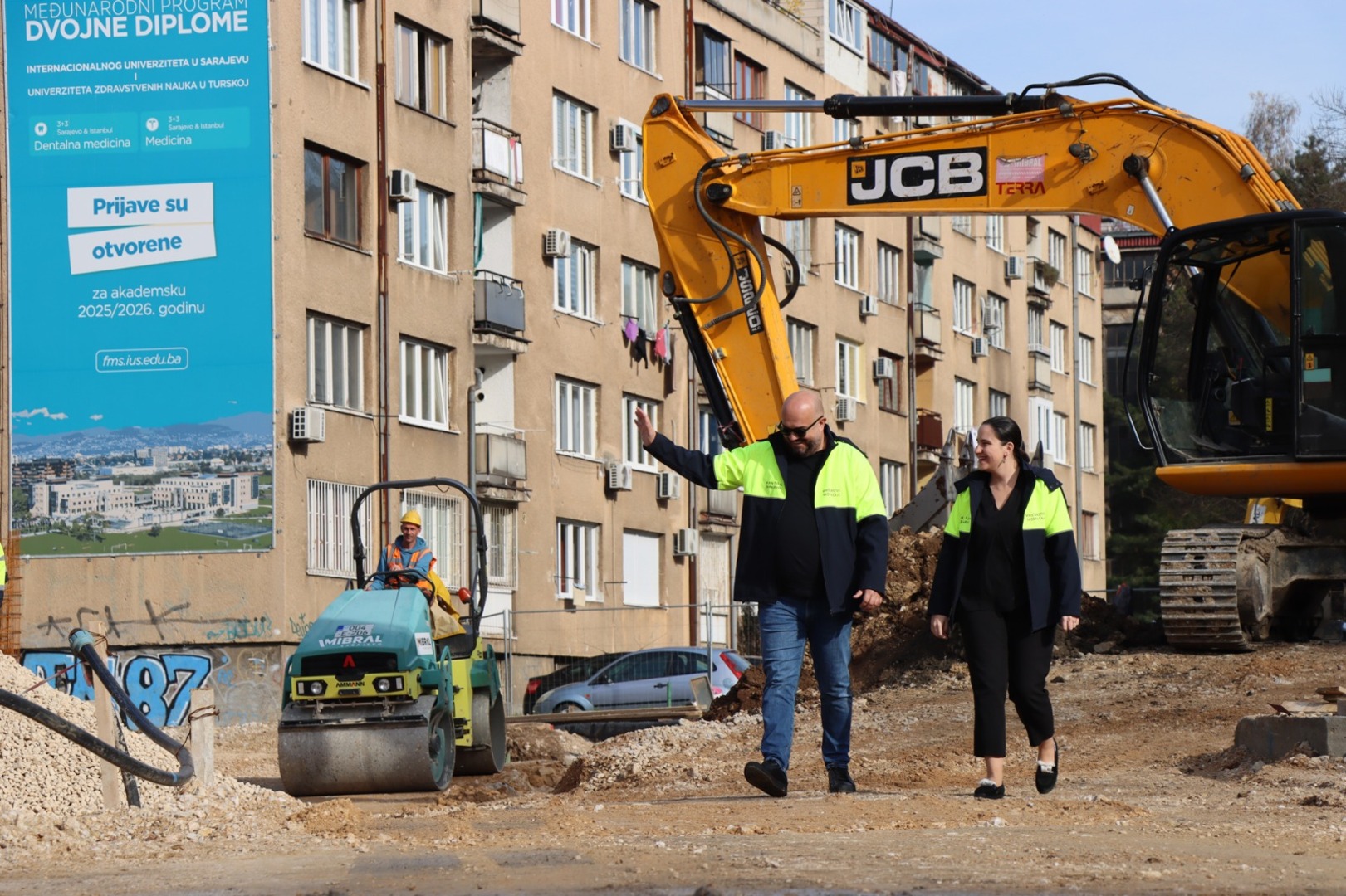 Šteta i Karić obišli gradilište Južne longitudinale - slika 5