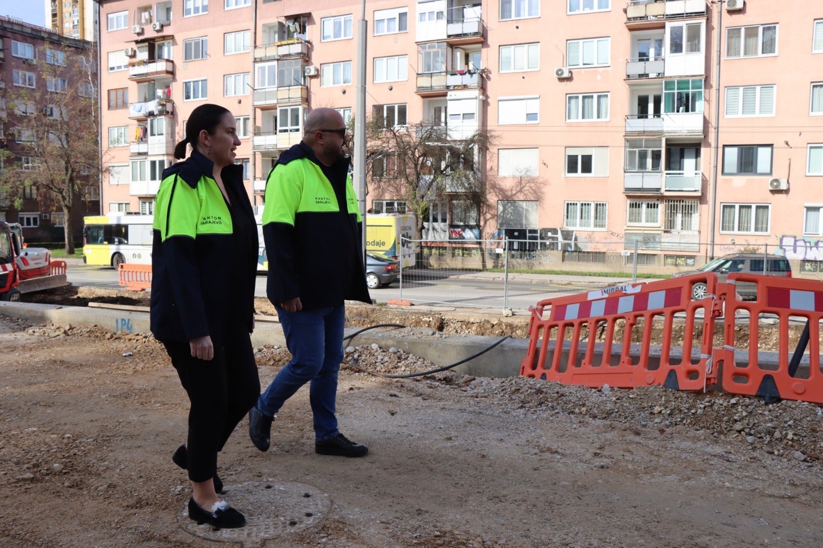 Šteta i Karić obišli gradilište Južne longitudinale - slika 3