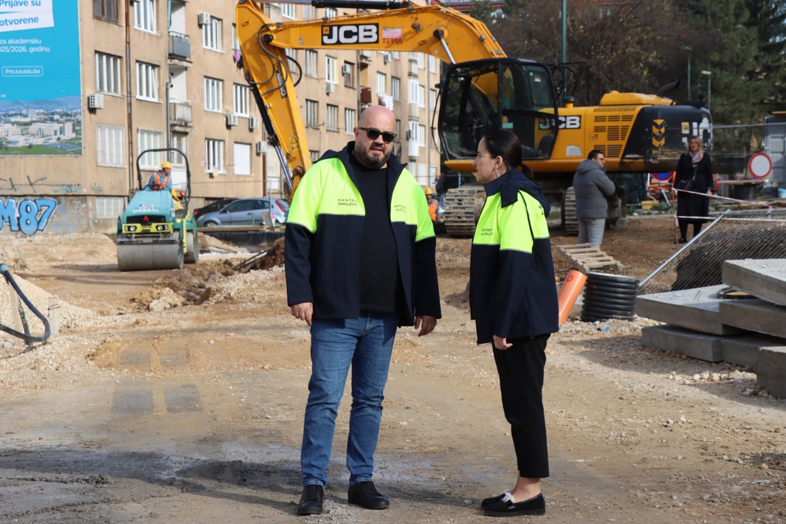 Šteta i Karić obišli gradilište Južne longitudinale - slika 6