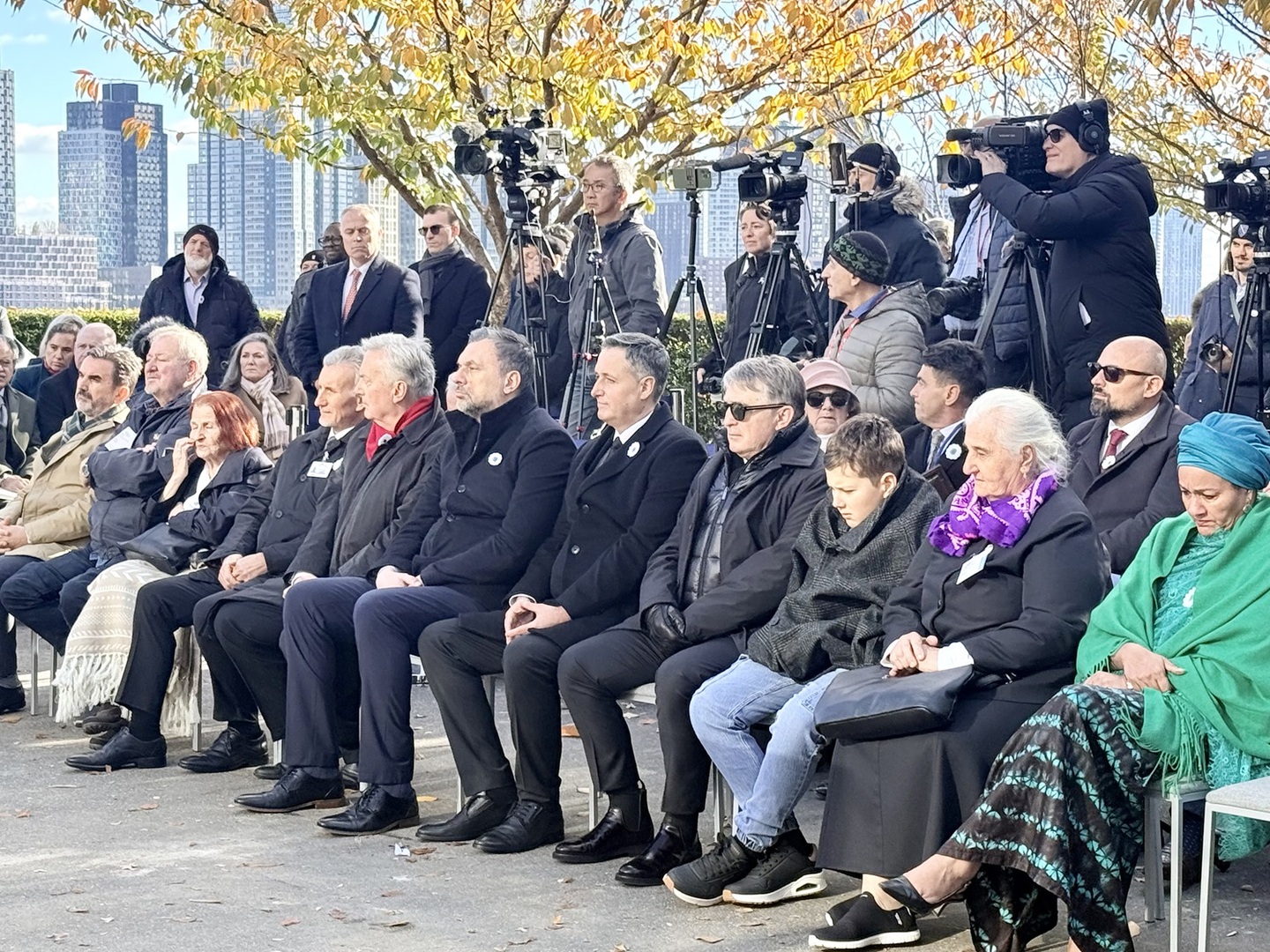 Komšić na otkrivanju „Cvijeta Srebrenice“ u UN-u - slika 2