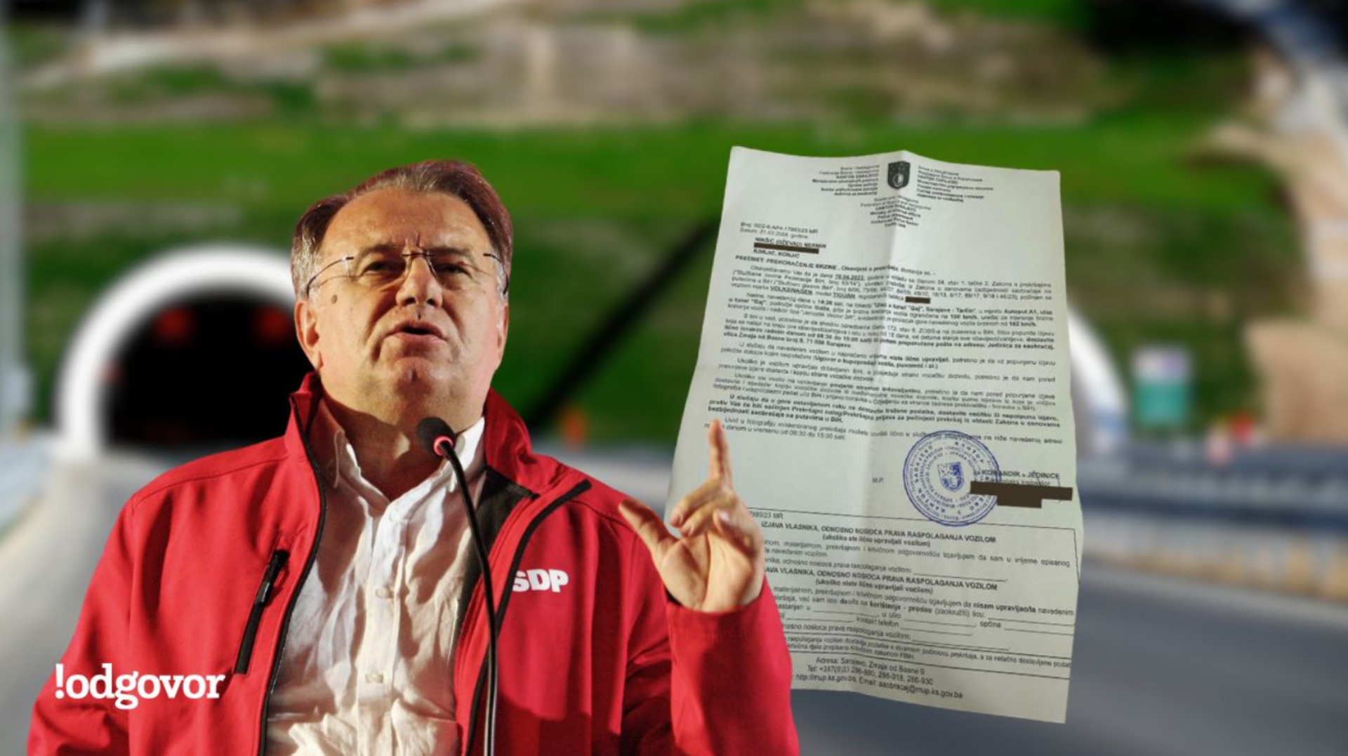 Nikšić vozio 60 preko ograničenja, šefica kabineta od Munjića tražila da ‘riješi’ kaznu - slika 1