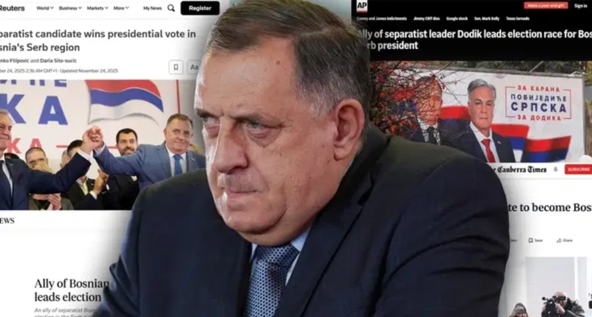 Dodik teško može “ispeglati” imidž: Evo kako su ga svjetski mediji opisali - slika 1