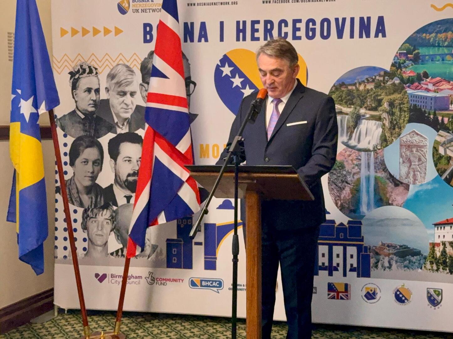 Komšić u Westminsteru: Naglašena podrška Ujedinjenog Kraljevstva Bosni i Hercegovini - slika 1