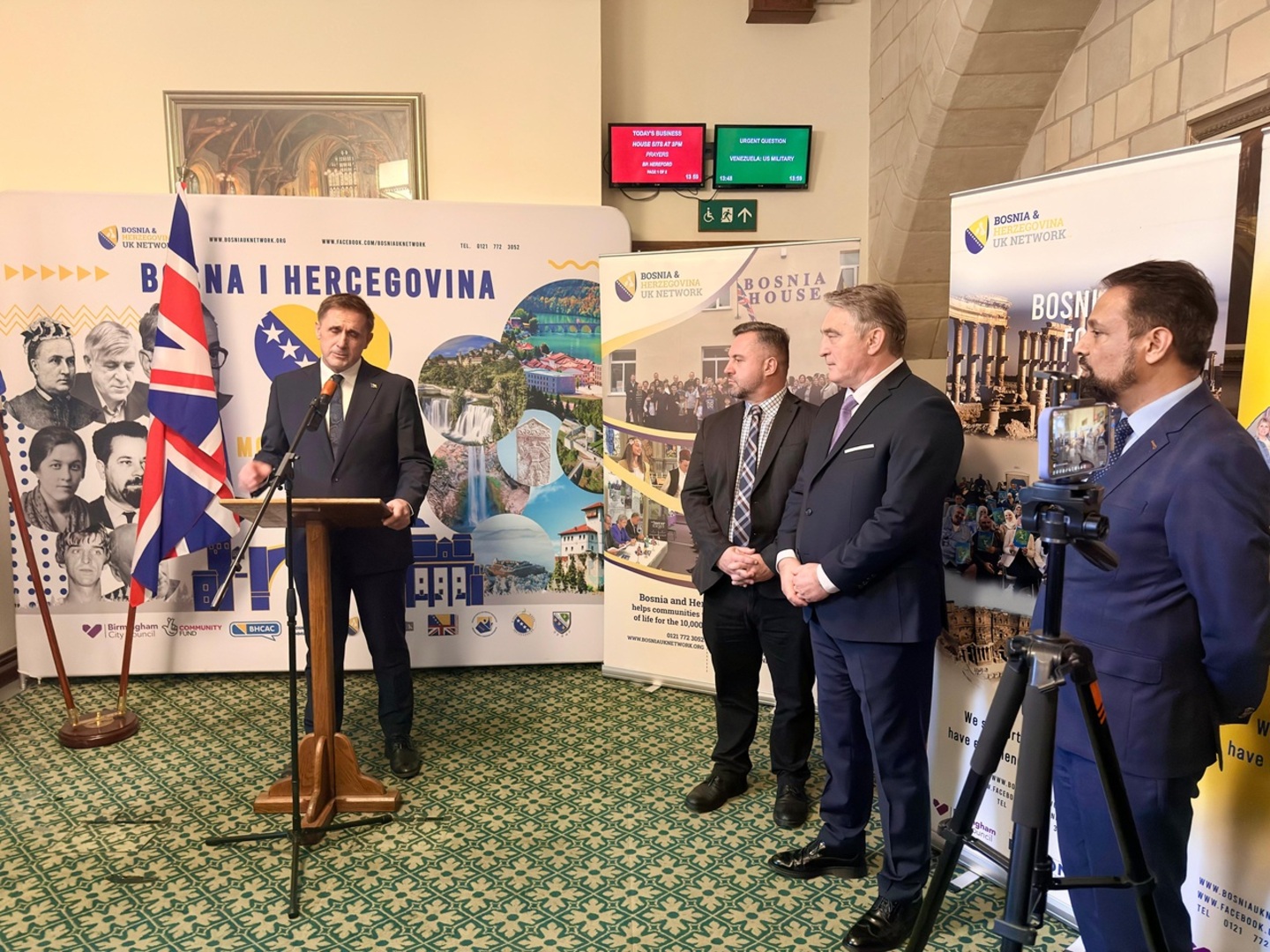 Komšić u Westminsteru: Naglašena podrška Ujedinjenog Kraljevstva Bosni i Hercegovini - slika 4