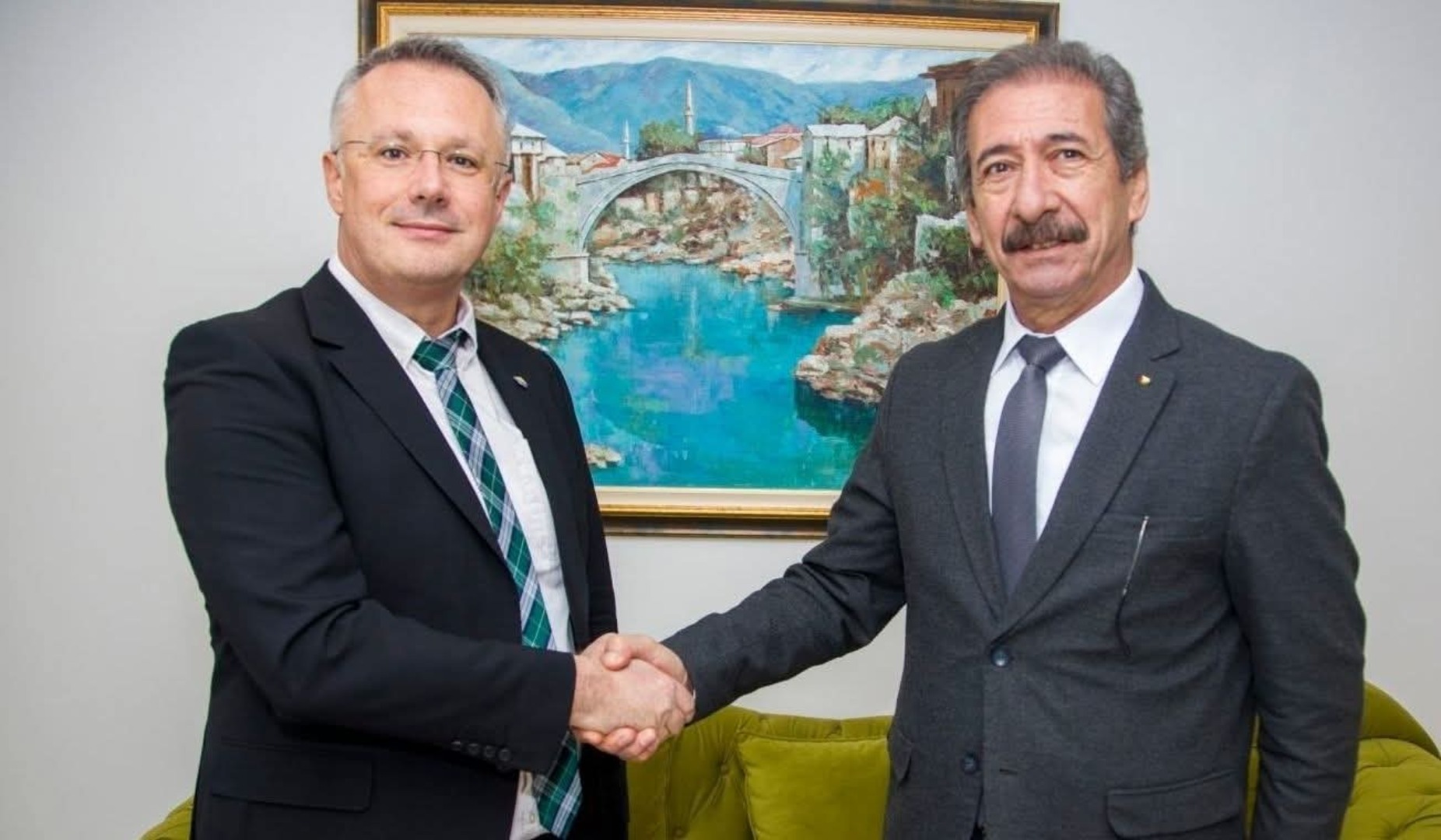 Ambasador Palestine u BiH posjetio Kajana u Mostaru - slika 1