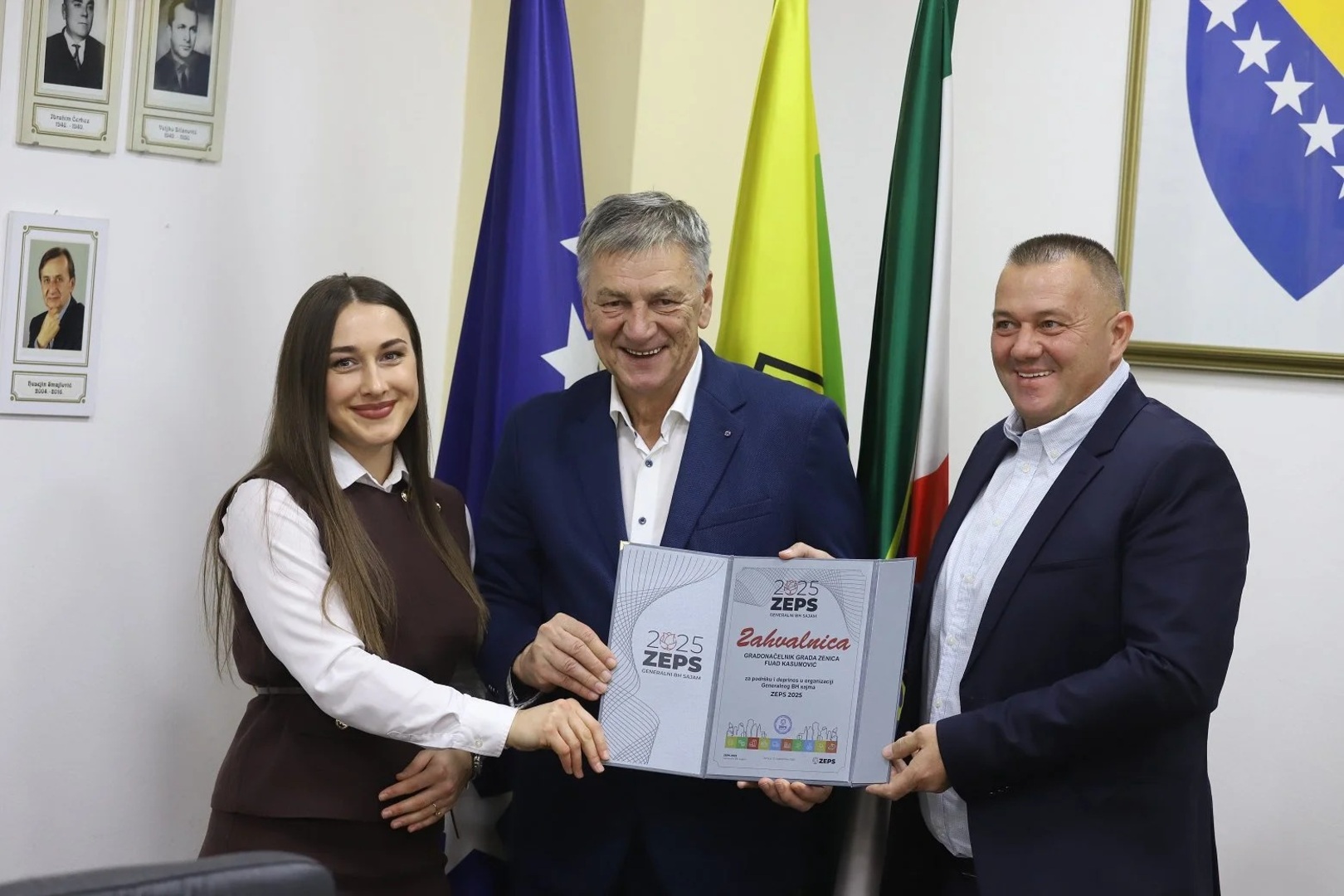Gradonačelnik Fuad Kasumović primio organizatore sajma ZEPS - slika 1