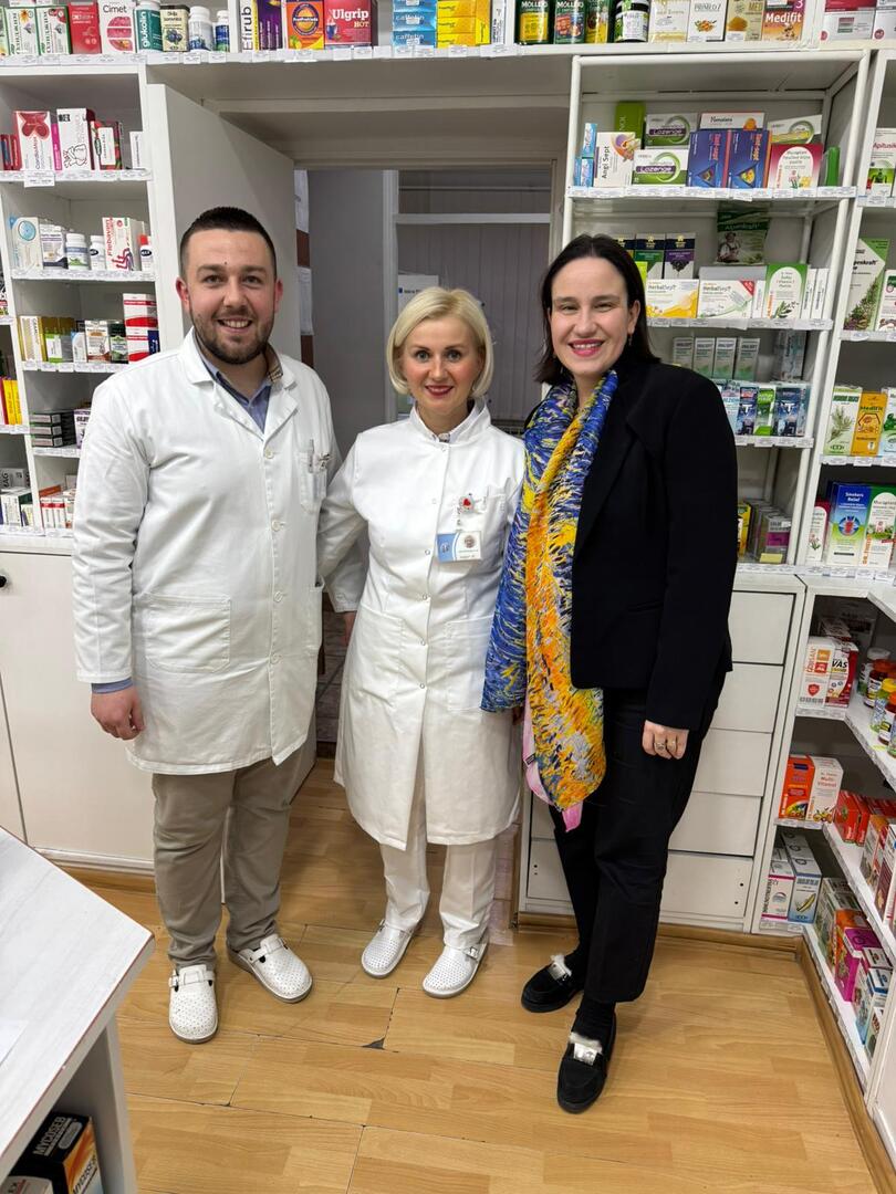 Benjamina Karić obišla dežurne službe u novogodišnjoj noći - slika 3