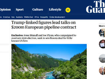 Guardian: Ljudi iz Trumpovog kruga traže unosan posao u BiH
