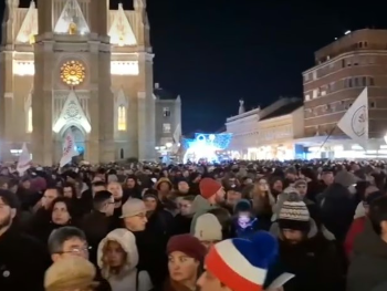 Studenti u Novom Sadu protestom najavljuju izborni program protiv režima