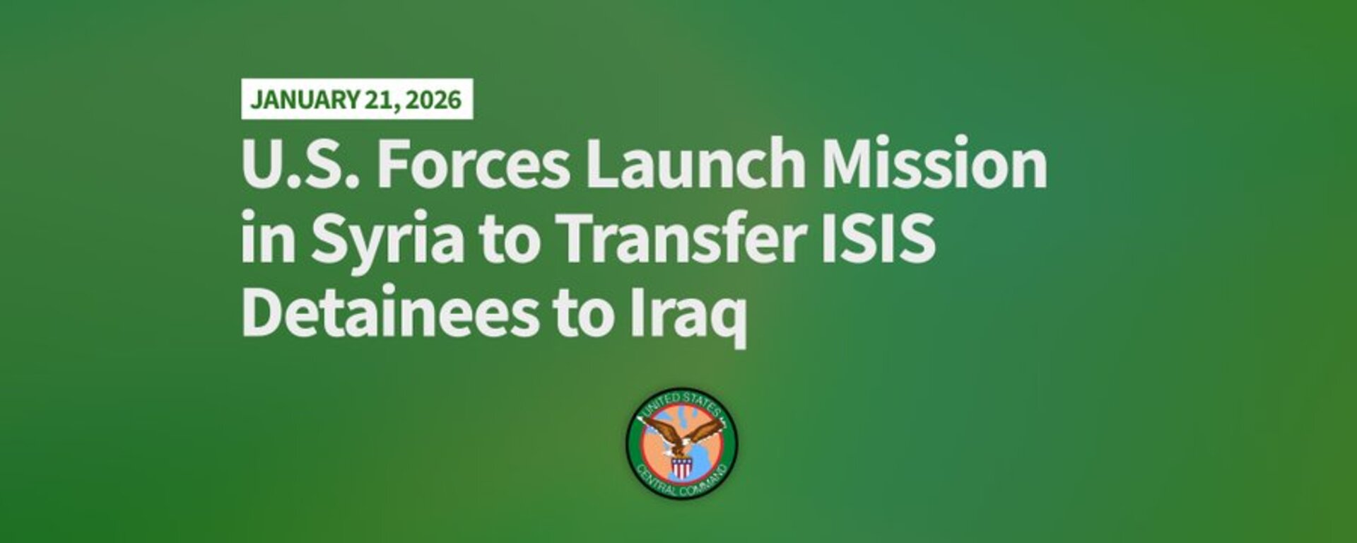 SAD započele transfer pritvorenih pripadnika ISIL-a iz Sirije u Irak - slika 1