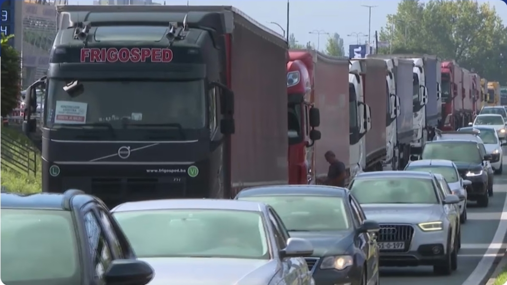 U ponedjeljak opšta blokada granica na Balkanu - slika 1
