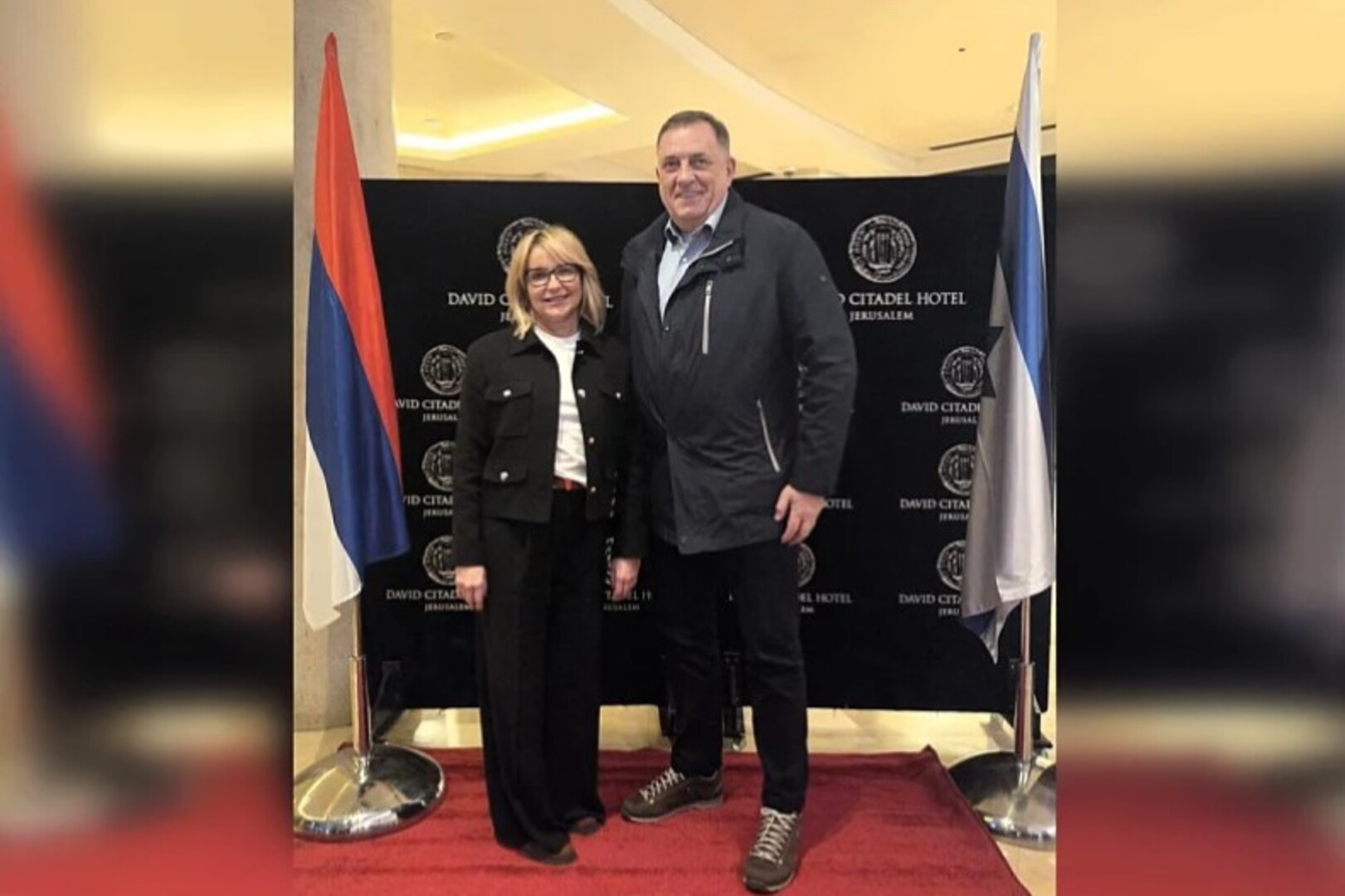 Ana Trišić-Babić i Dodik u Izraelu: Slijede sastanci s državnim vrhom - slika 1