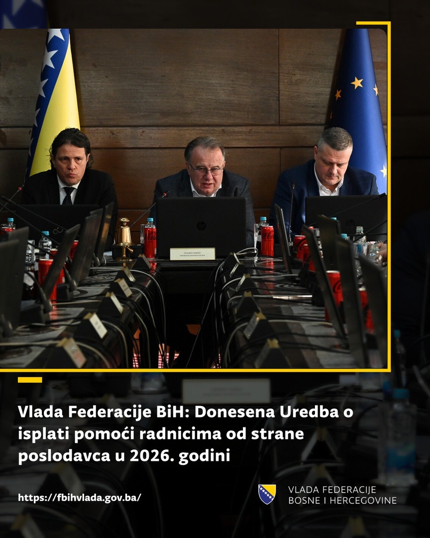 Vlada F BiH održala telefonsku sjednicu: Usvojena posebna uredba - slika 1