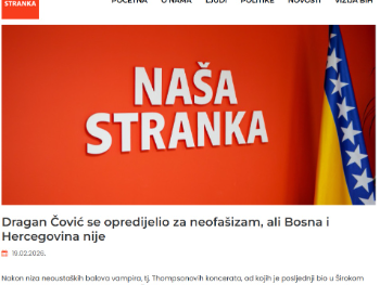 Saopćenje Naše stranke je imbecilno!