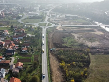 Nastavljena gradnja potpornog zida u poslovnoj zoni Zenica-jug