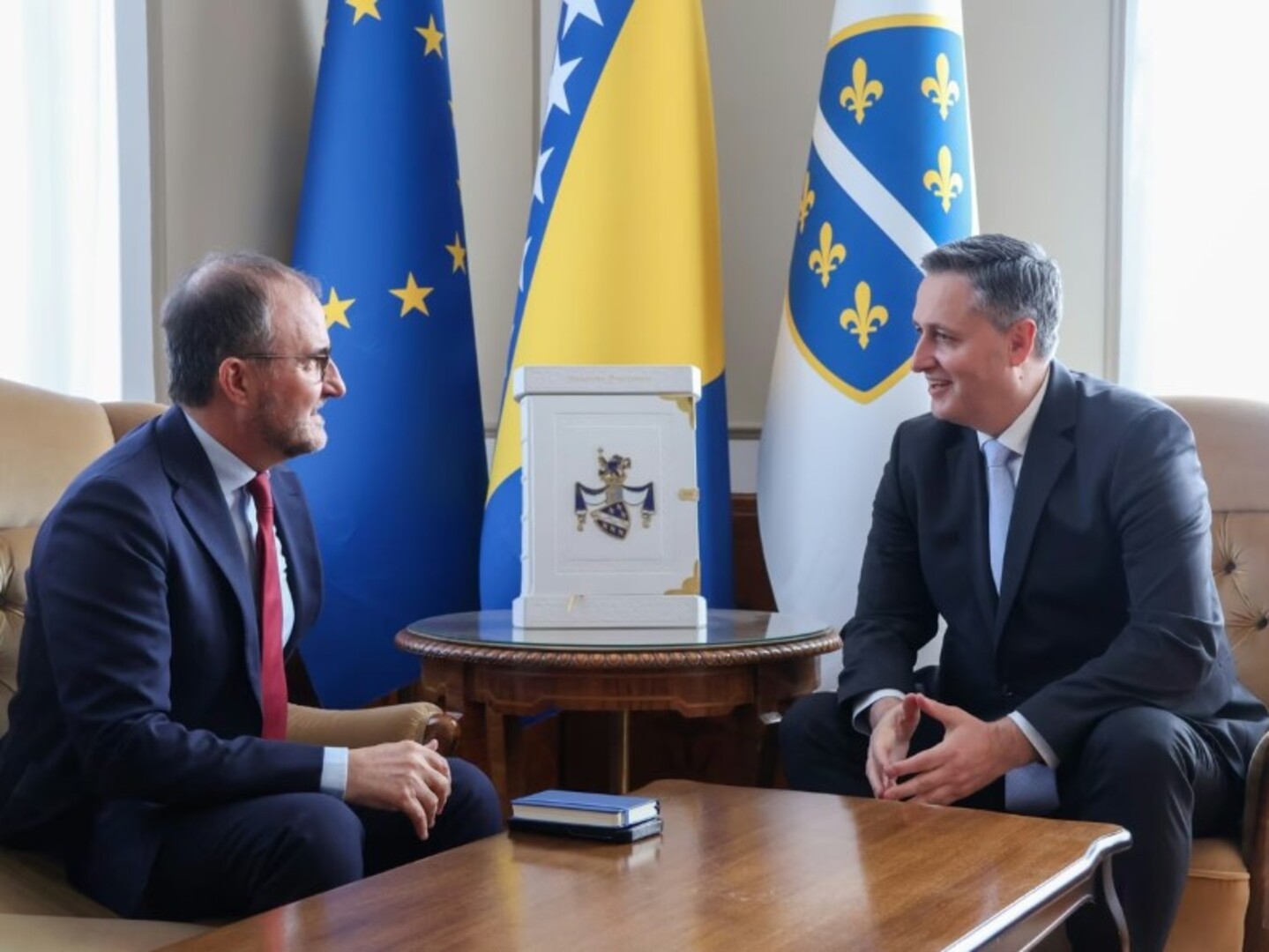 Soreca poručio Bećiroviću na sastanku: BiH su otvorena vrata EU - slika 1