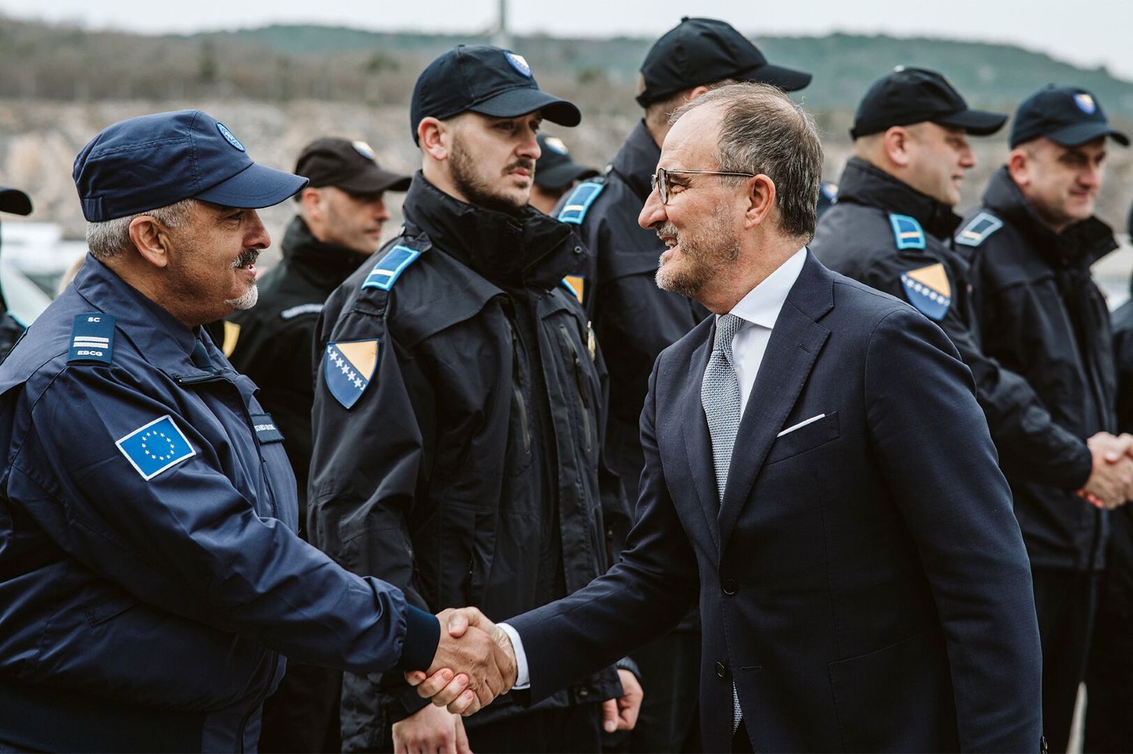 Soreca u posjeti službenicima FRONTEX-a na graničnom prelazu Bijača - slika 5