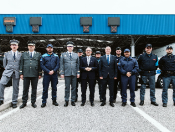 Soreca u posjeti službenicima FRONTEX-a na graničnom prelazu Bijača