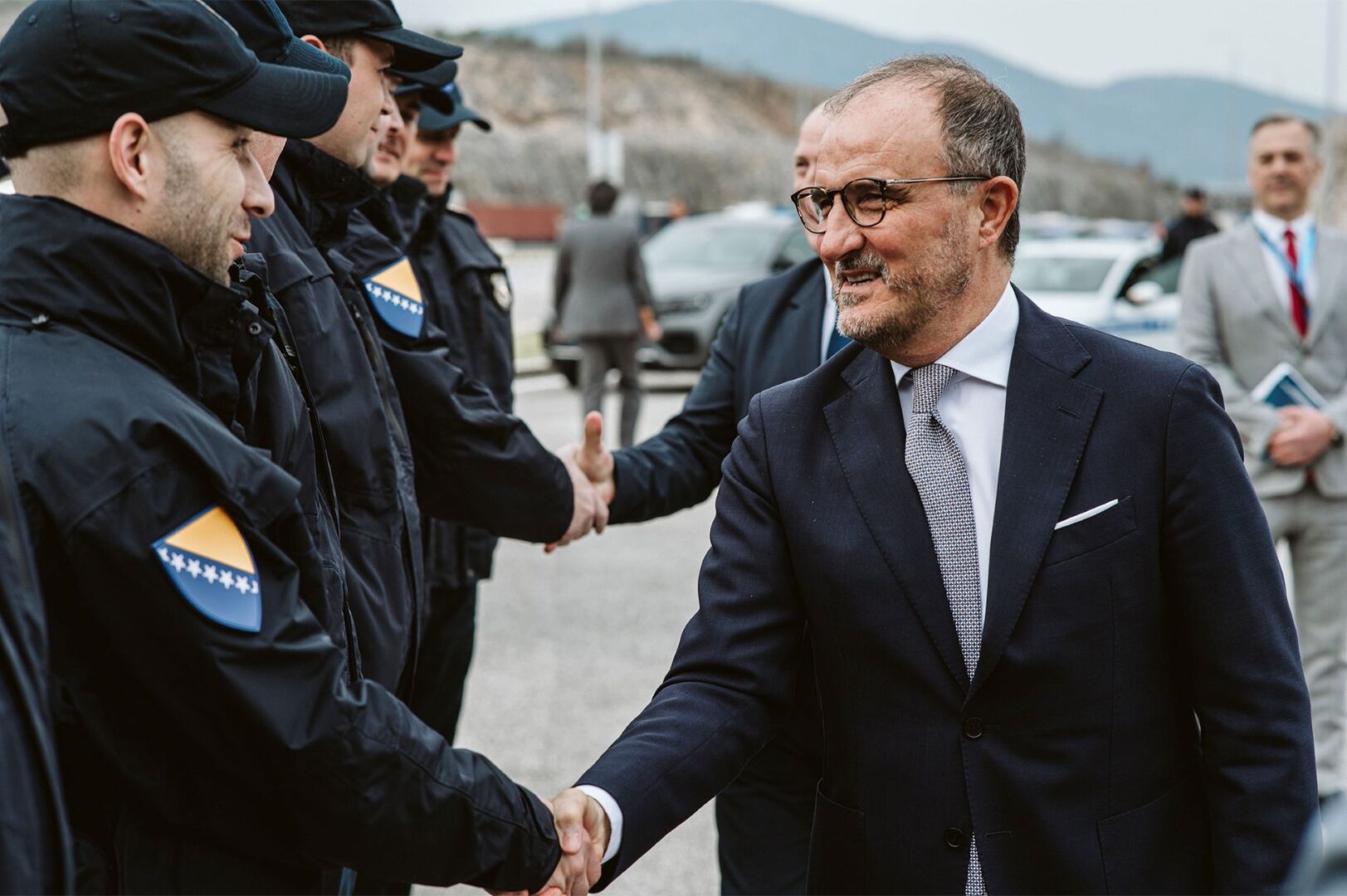 Soreca u posjeti službenicima FRONTEX-a na graničnom prelazu Bijača - slika 4