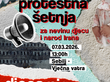 Policija zabranila skup podrške Iranu