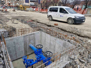 Završena prva faza rekonstrukcije vodovodne infrastrukture na Trgu Alije Izetbegovića