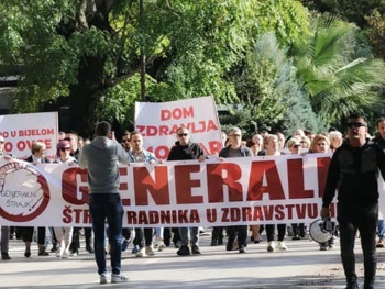 Zdravstveni radnici HNK u četvrtak ponovo izlaze na proteste